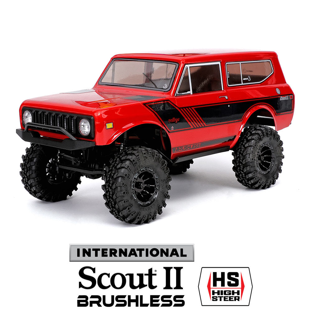 Redcat Ascent-18 International Scout II Brushless — New — Red