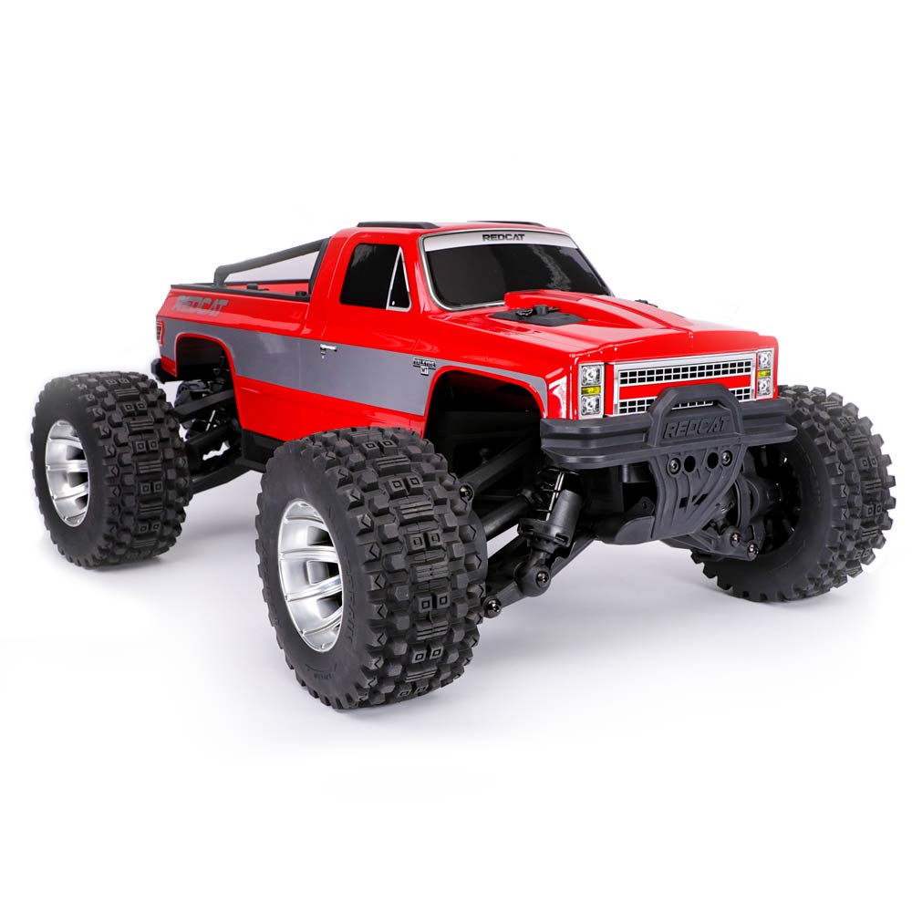 Redcat Valkyrie MT 4S — New — Red & White — Brushless Monster Truck