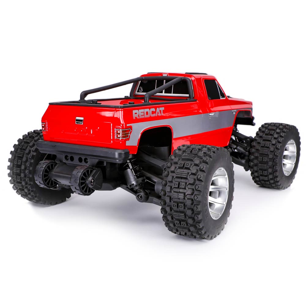 Redcat Valkyrie MT 4S — New — Red & White — Brushless Monster Truck