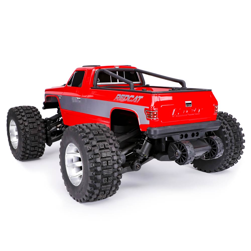 Redcat Valkyrie MT 4S — New — Red & White — Brushless Monster Truck
