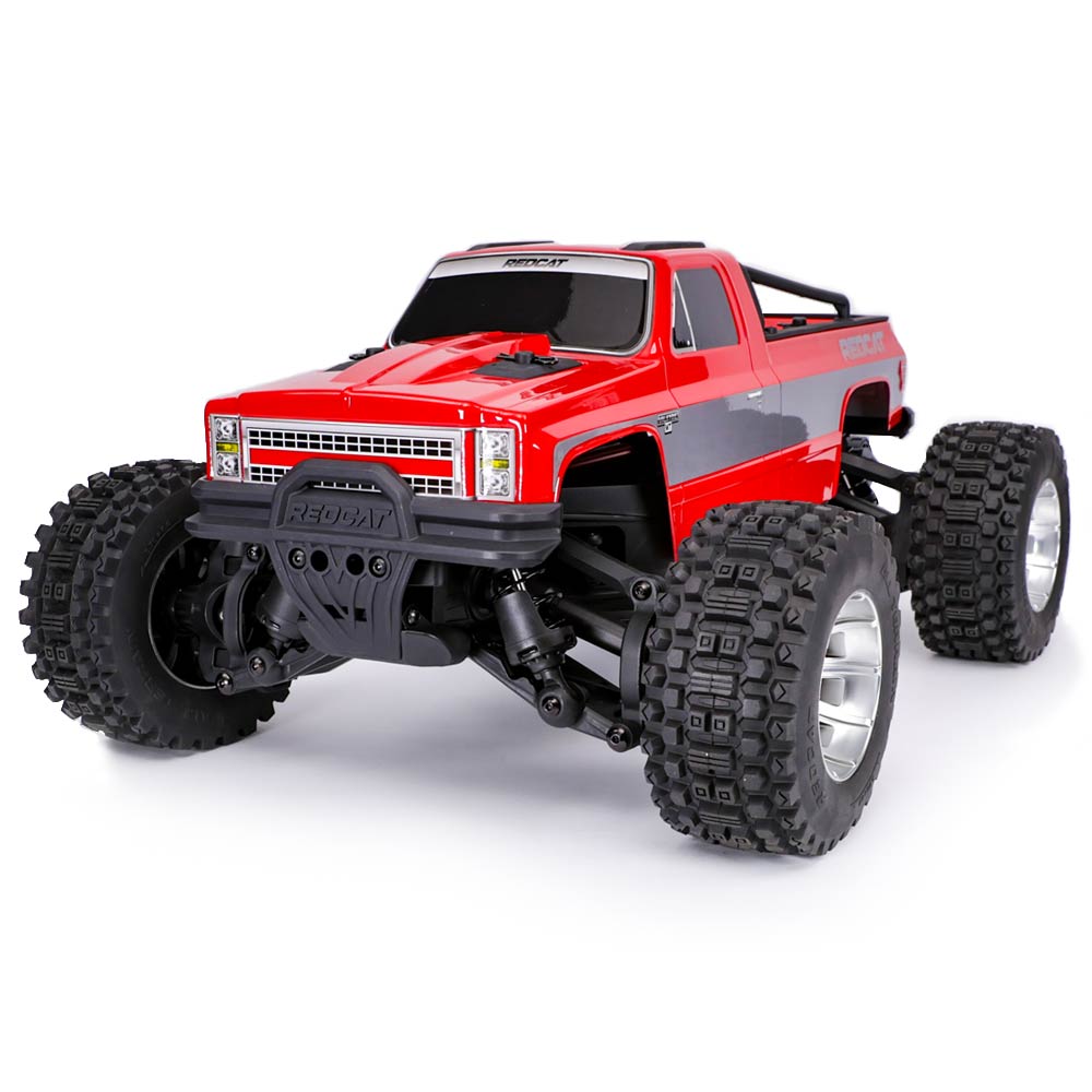 Redcat Valkyrie MT 4S — New — Red & White — Brushless Monster Truck