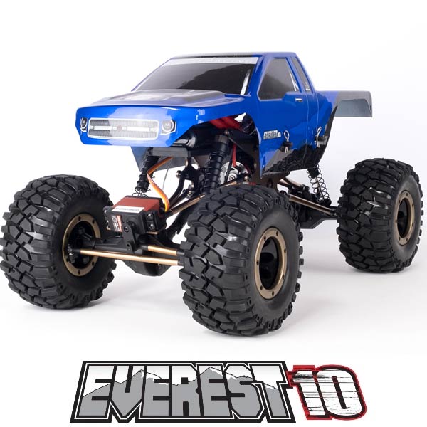 Redcat Everest-10 — New — Blue/Black — 1/10 Scale Rock Crawler