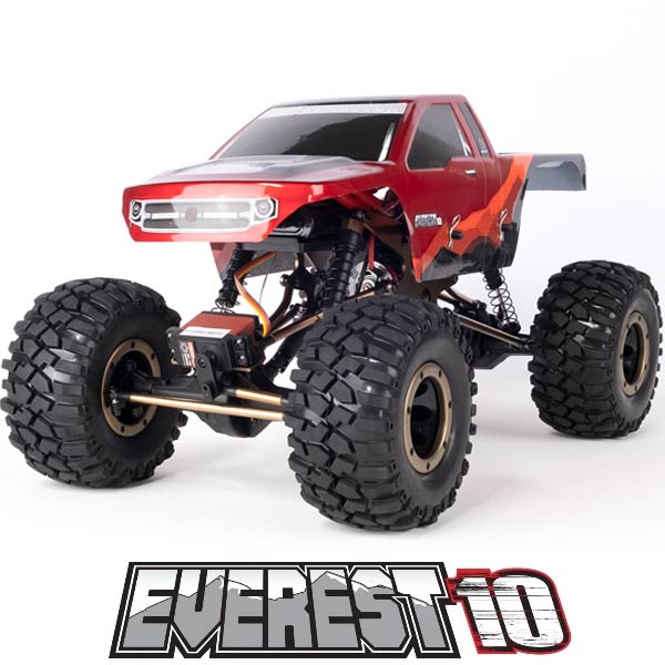 Redcat Everest-10 — New — Red/Black — 1/10 Scale Rock Crawler