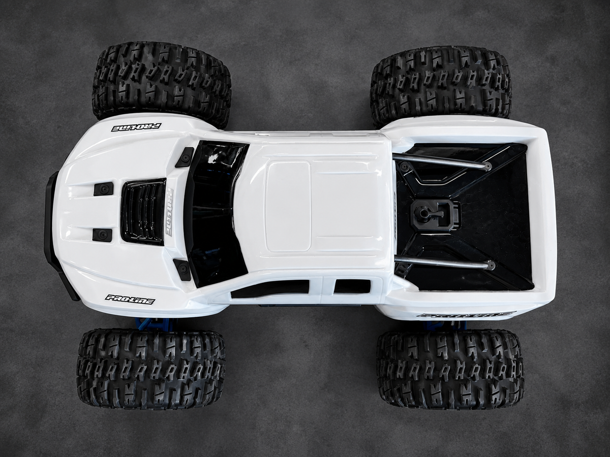 Traxxas X-Maxx 8S — White Pro-Line Raptor Body — Used & Upgraded