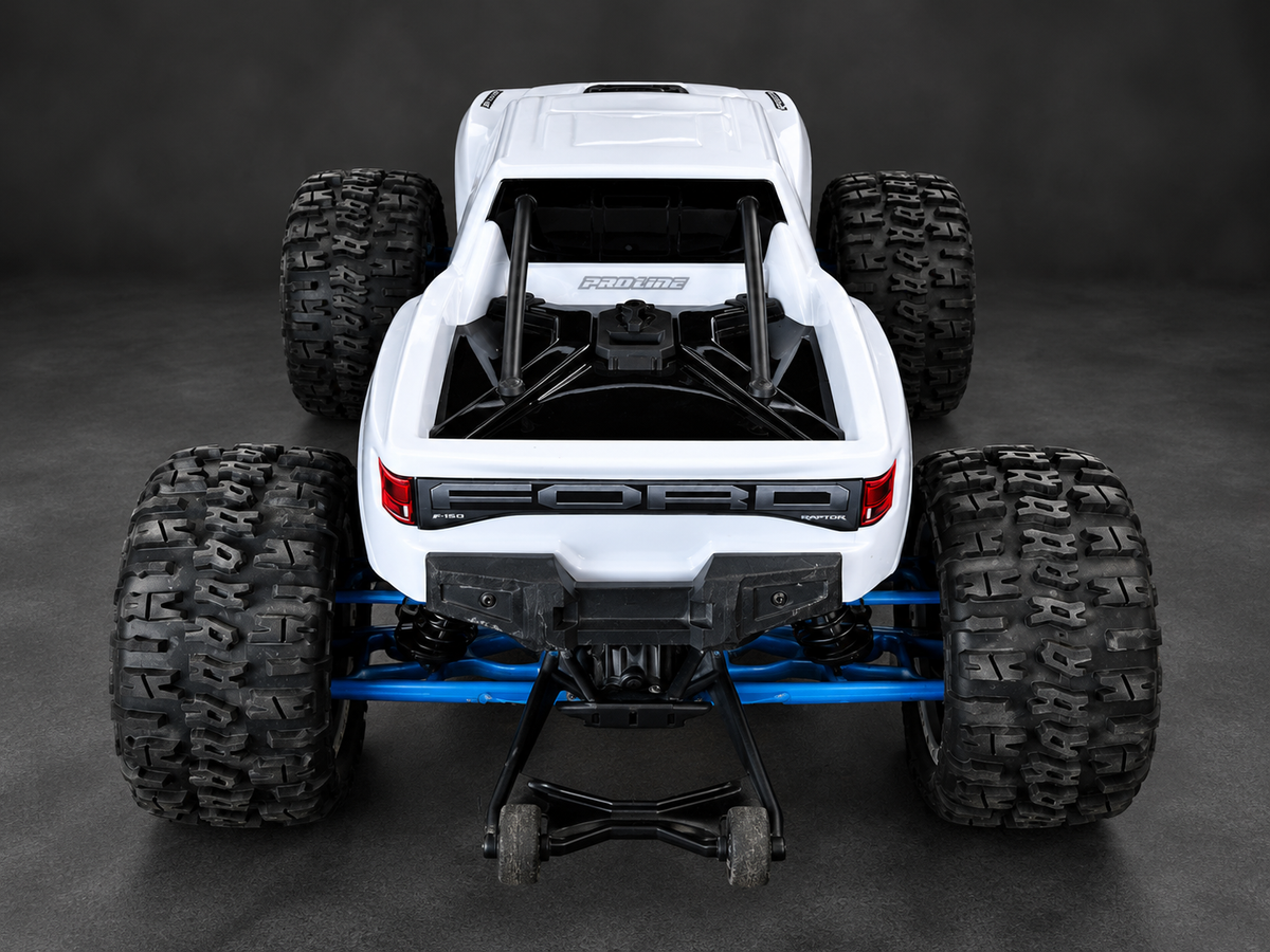 Traxxas X-Maxx 8S — White Pro-Line Raptor Body — Used & Upgraded