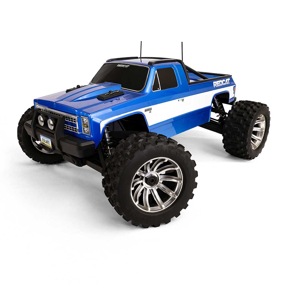 Redcat Vigilante 8S — New — Blue — 1/5 Scale Brushless Monster Truck