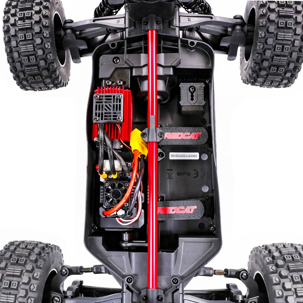 Redcat Valkyrie MT 4S — New — Red & White — Brushless Monster Truck