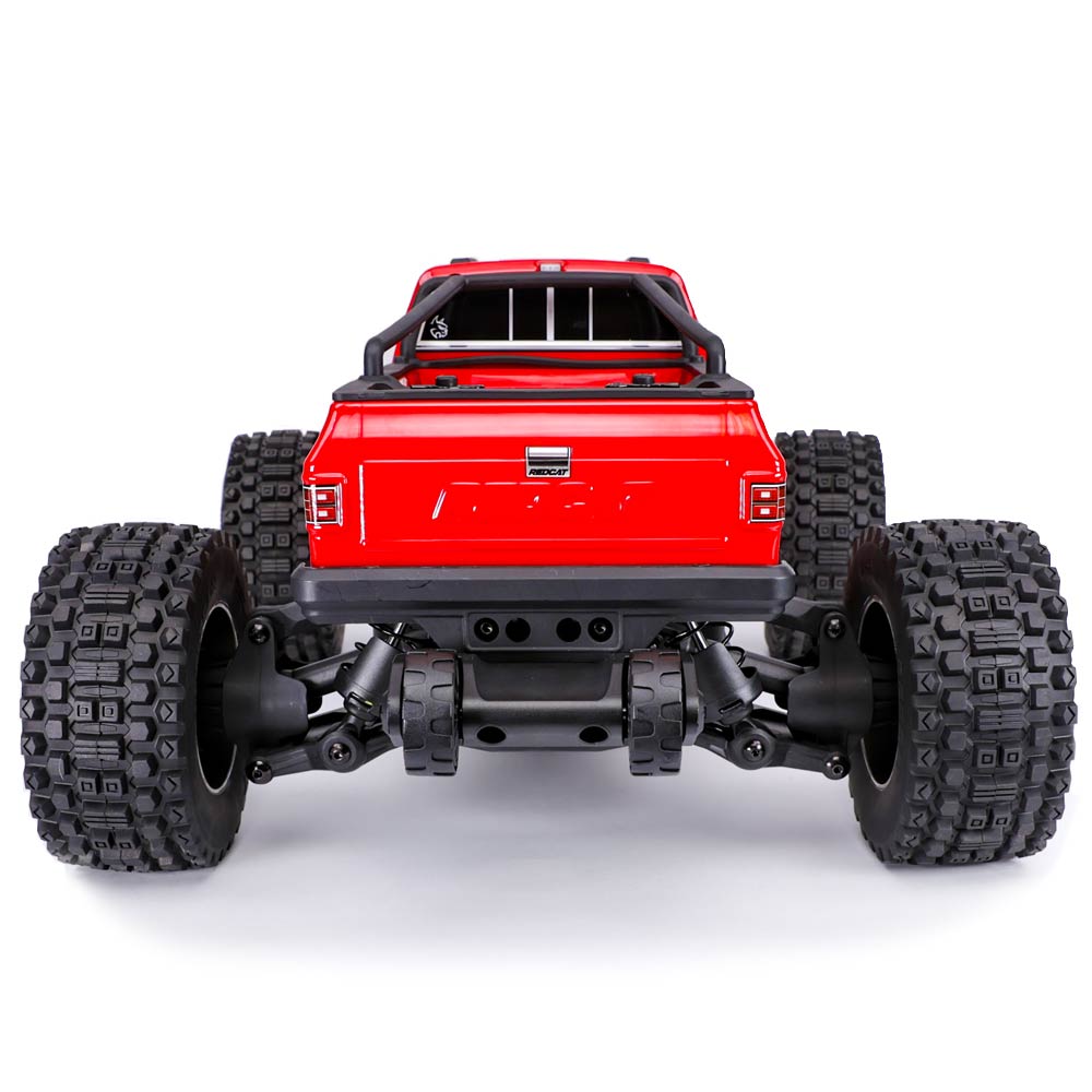 Redcat Valkyrie MT 4S — New — Red & White — Brushless Monster Truck