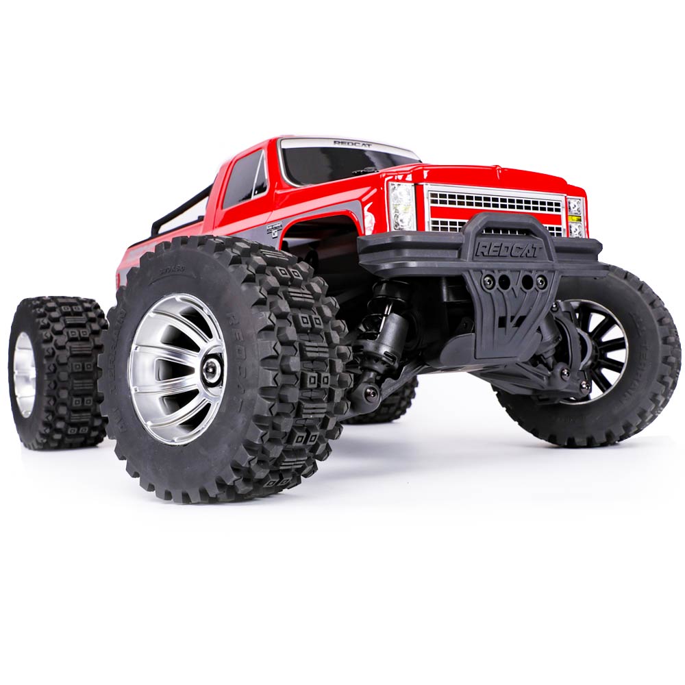Redcat Valkyrie MT 4S — New — Red & White — Brushless Monster Truck