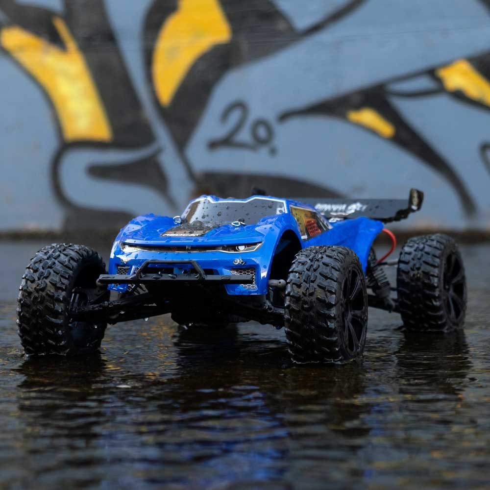 Redcat Piranha TR10 — New — Blue — 1/10 Scale 2WD Truggy