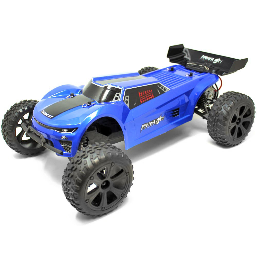 Redcat Piranha TR10 — New — Blue — 1/10 Scale 2WD Truggy