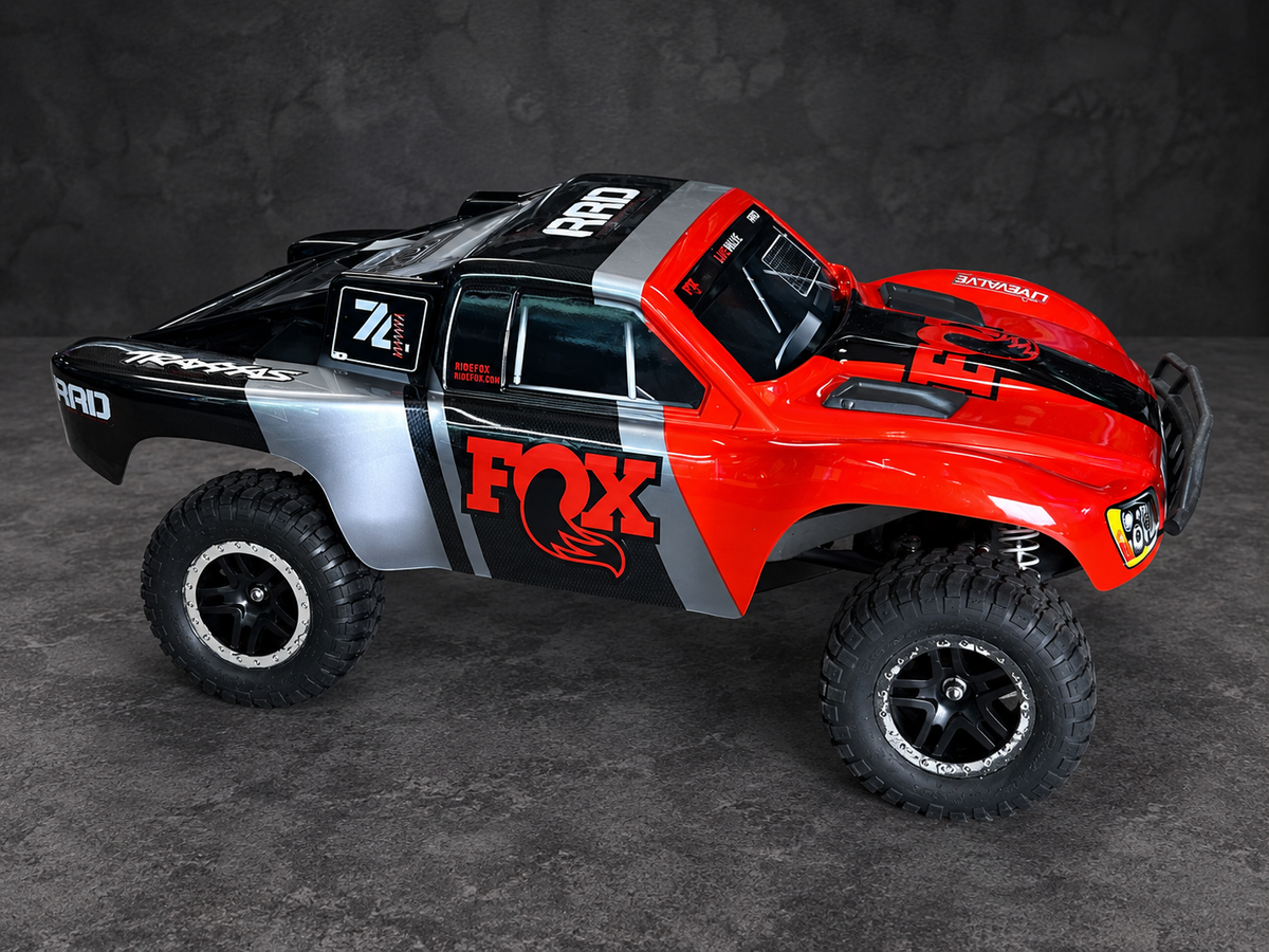 Traxxas Slash 4×4 — Used — 3S Upgrade & New FOX Body