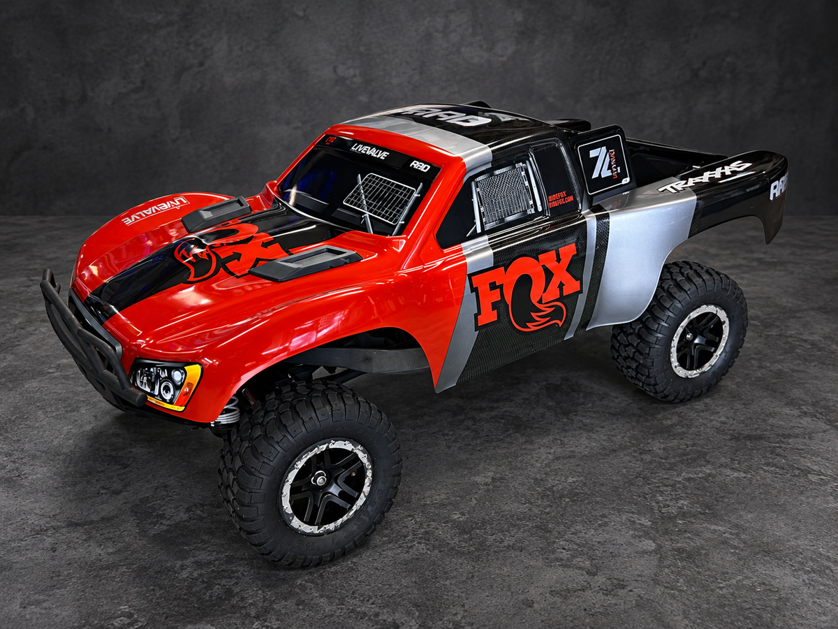 Traxxas Slash 4×4 — Used — 3S Upgrade & New FOX Body