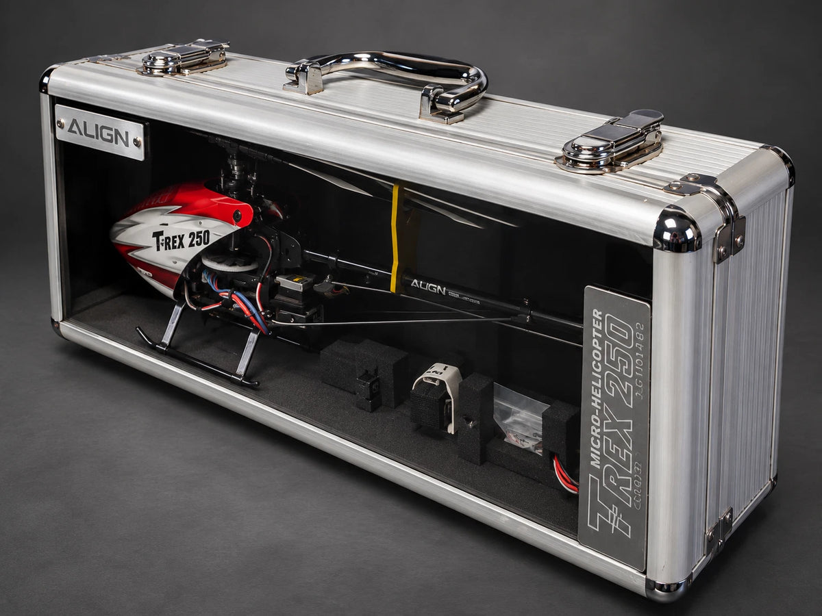 Align T-Rex 250 — Used BNF — Case, Battery & Charger