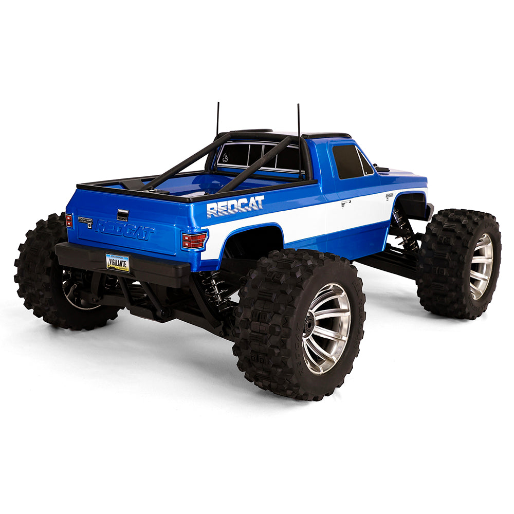 Redcat Vigilante 8S — New — Blue — 1/5 Scale Brushless Monster Truck