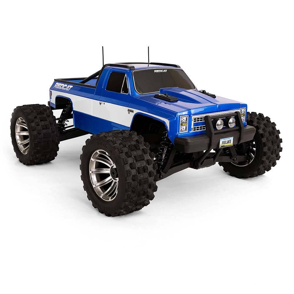 Redcat Vigilante 8S — New — Blue — 1/5 Scale Brushless Monster Truck